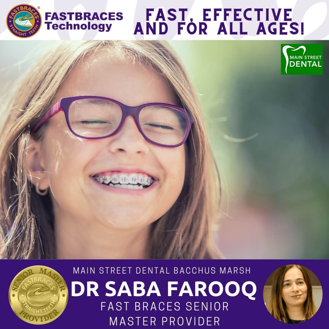 Dr. Saba Farooq specializes in dental braces for patients of all ages.